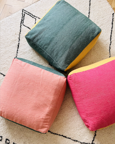 SPRING COLLECTION - Unsere Bodenkissen jetzt aus Baumwolle