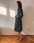 KIMONO - DUNKELGRÜN