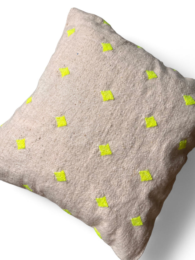 Kissen - Mona Neongelb - 50 x 50