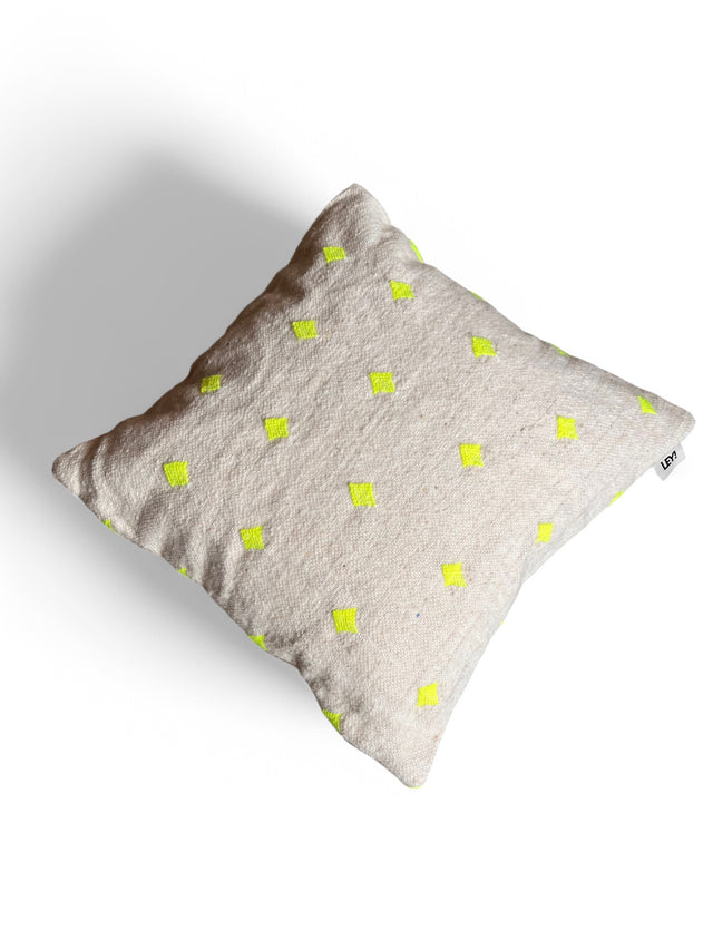 Kissen - Mona Neongelb - 50 x 50