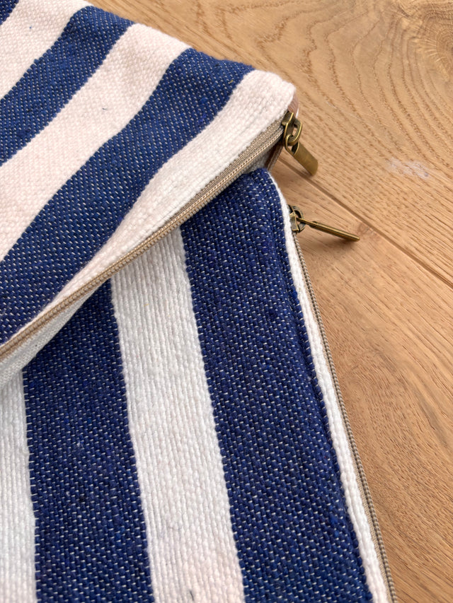 Tasche - Stripe Line "Hellas" - 20x30cm