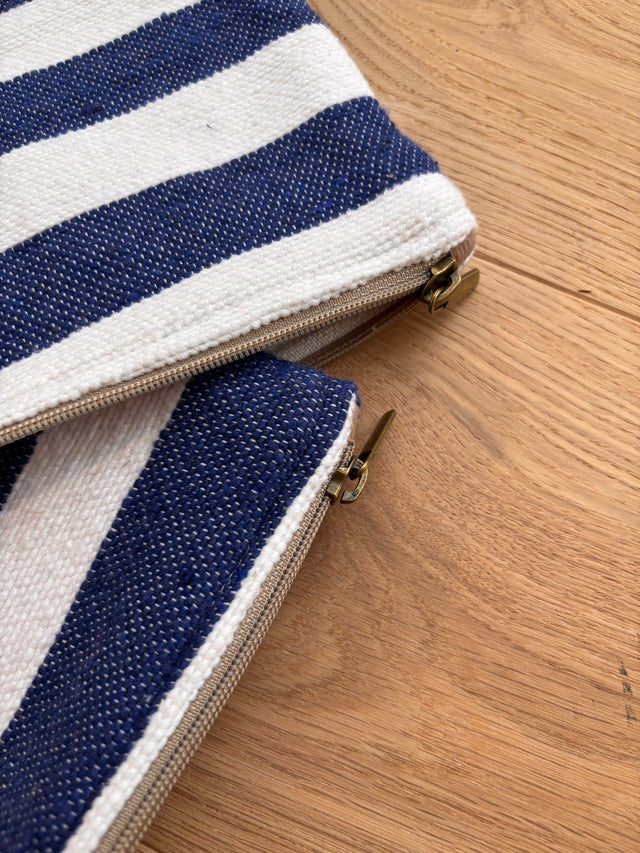 Tasche - Stripe Line "Hellas" - 20x30cm