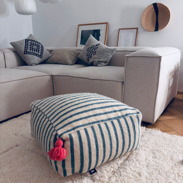 Bodenkissen - WINTER EDITION - Lagune