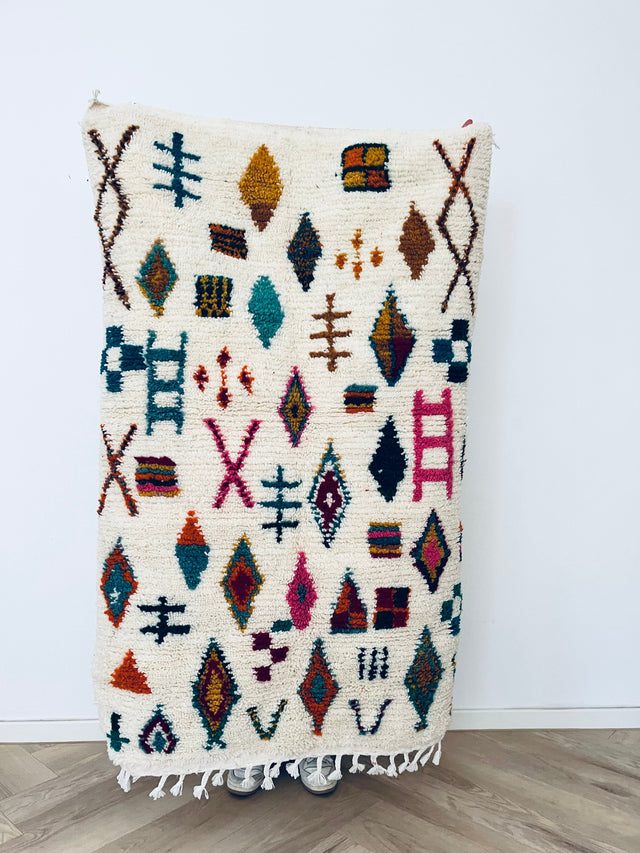 BERBER TEPPICH "FLORA" - 1,00x1,50m