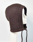 Balaclava 'Alva' aus Wolle - Braun