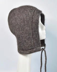 Balaclava 'Alva' aus Wolle - Toffee