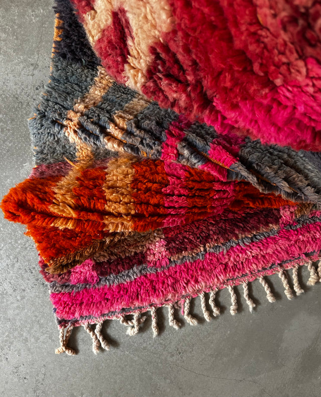 Berber Teppich - Rosa - 1,55 x 2,55m