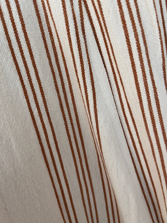 KIMONO - Terracotta/weiß