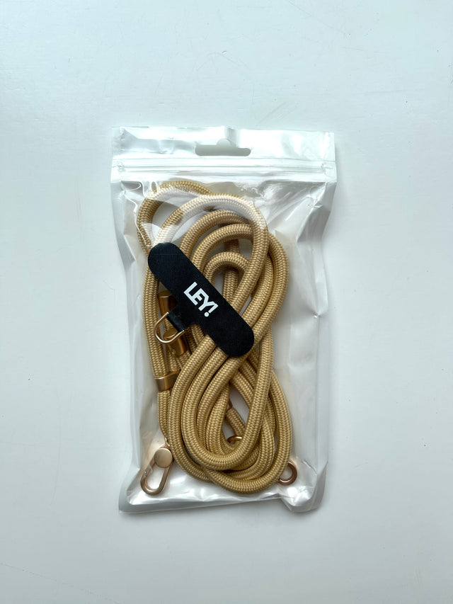 Umhängeband - beige