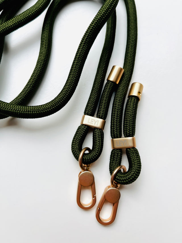 Umhängeband - Olivgrün