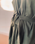 KIMONO - DUNKELGRÜN