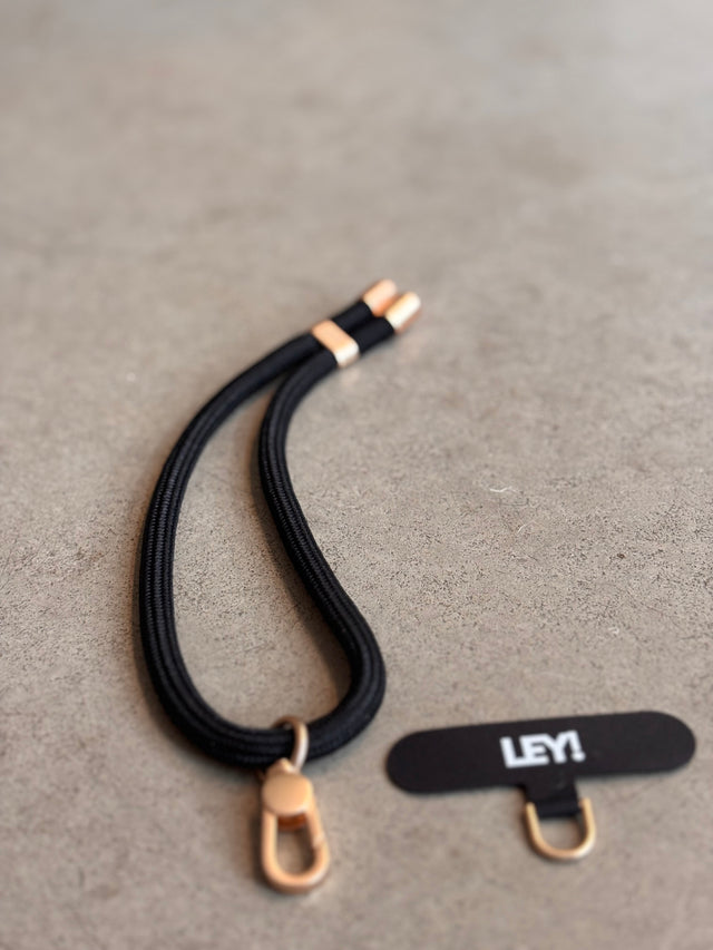 LEY! Schlüsselanhänger Schwarz