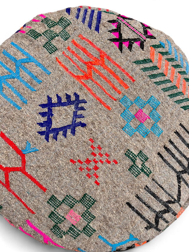 Bodenkissen Rund - Aluia