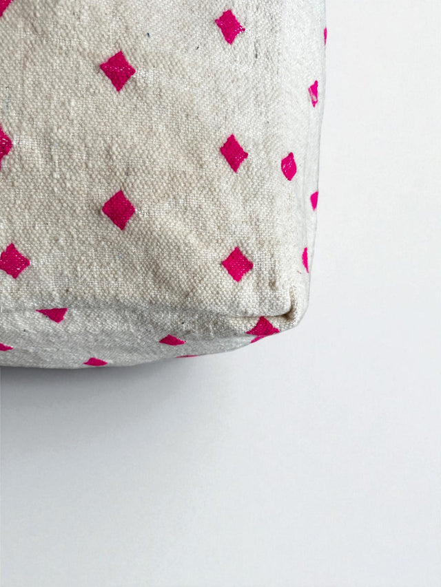 Bodenkissen - Mona pink 60 x60