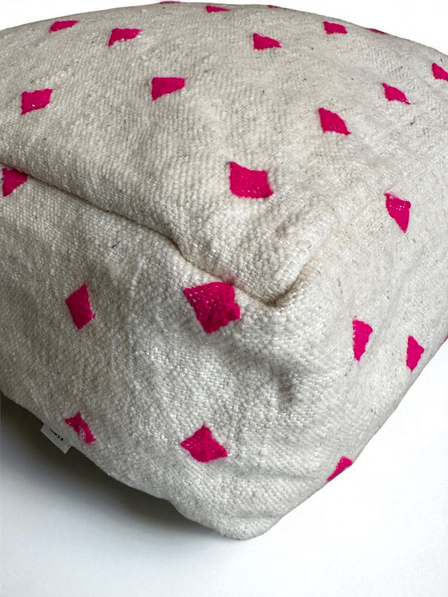 Bodenkissen - Mona pink 60 x60