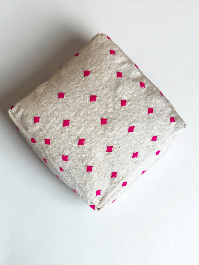 Bodenkissen - Mona pink 60 x60
