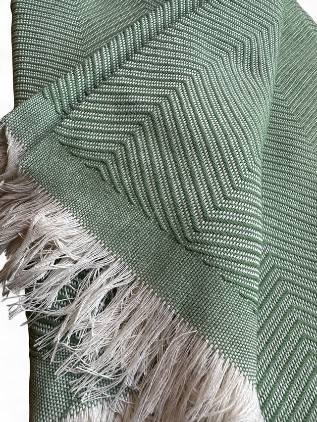 Decke - Leyla Line - grün