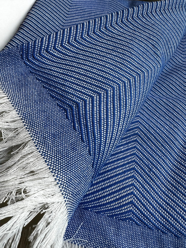 Decke - Leyla Line - blau