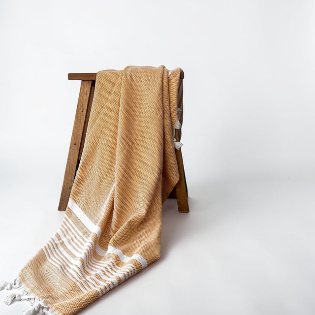 LEY! Plaid - Zickzack - Gelb