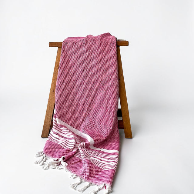 LEY! Plaid - Zickzack - Pink