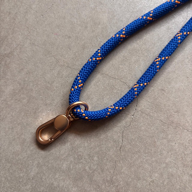 LEY! Schlüsselanhänger Blau-orange