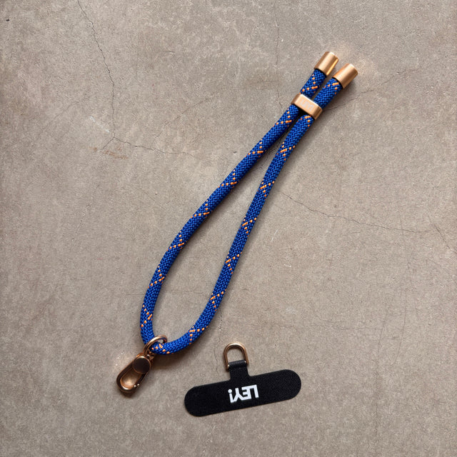 LEY! Schlüsselanhänger Blau-orange