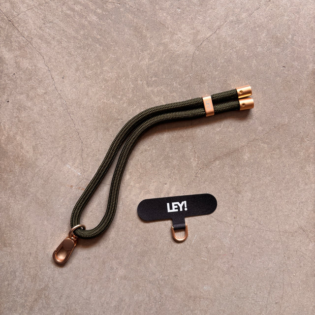 LEY! Schlüsselanhänger Seegrün