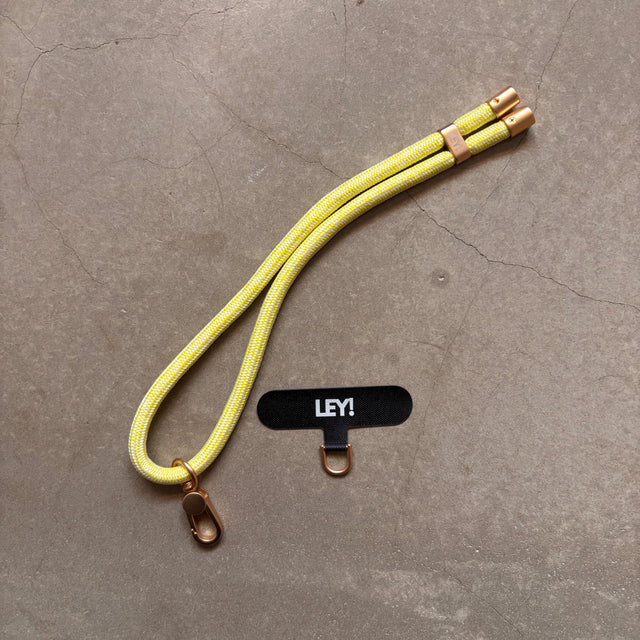 LEY! Schlüsselanhänger Gelb