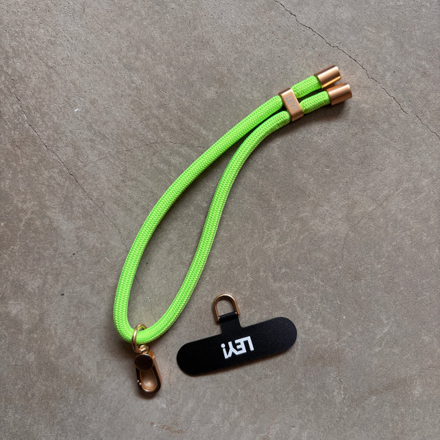 LEY! Schlüsselanhänger Neongrün