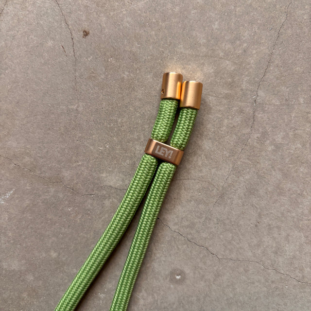 LEY! Schlüsselanhänger Olivgrün