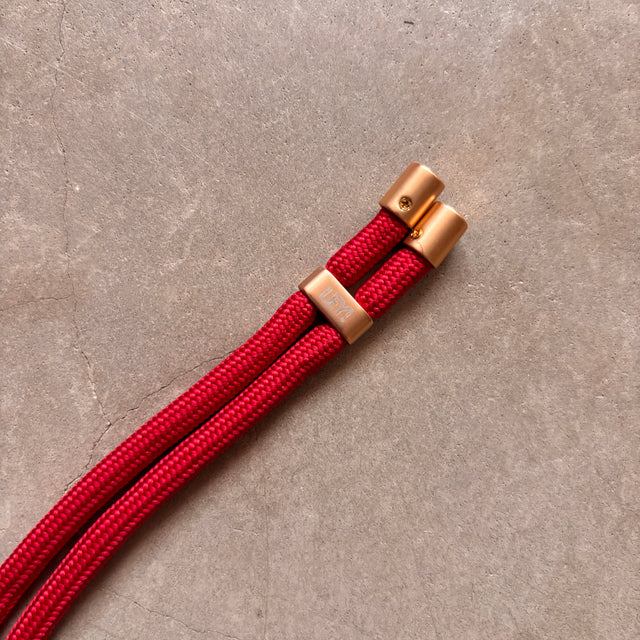 LEY! Schlüsselanhänger Samtrot