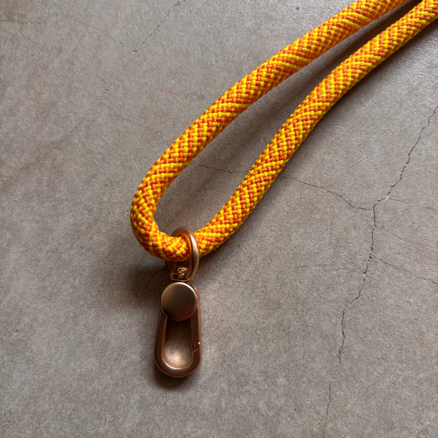 LEY! Schlüsselanhänger Orange-gelb