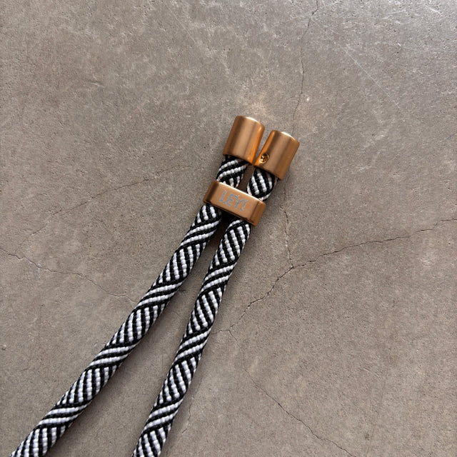 LEY! Schlüsselanhänger Schwarz-weiß