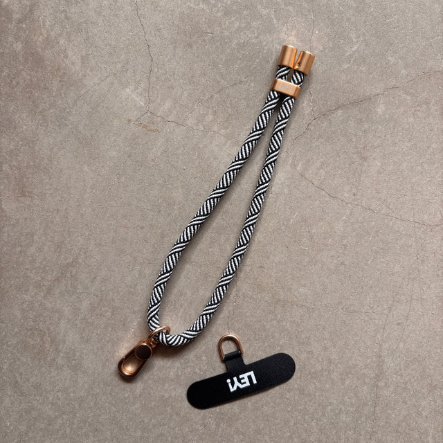 LEY! Schlüsselanhänger Schwarz-weiß