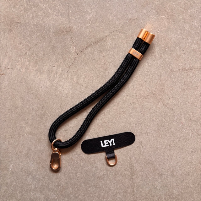 LEY! Schlüsselanhänger Schwarz