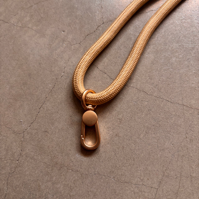 LEY! Schlüsselanhänger Beige