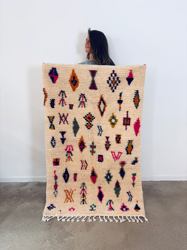 Berber Teppich - Hanni - 0,95 x 1,60