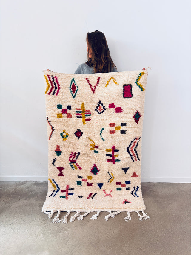 Berber Teppich - Pupui - 1,00 x 1,55