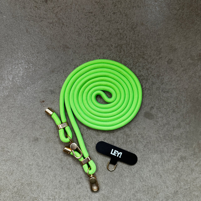 Umhängeband - Neongrün