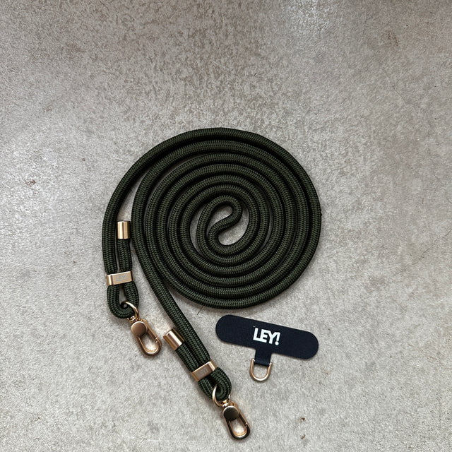 Umhängeband - Olivgrün