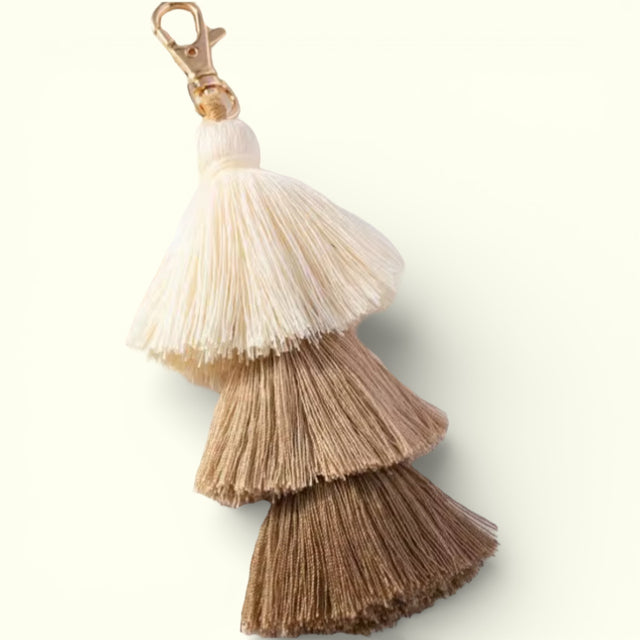 Schlüsselanhänger mit Quaste