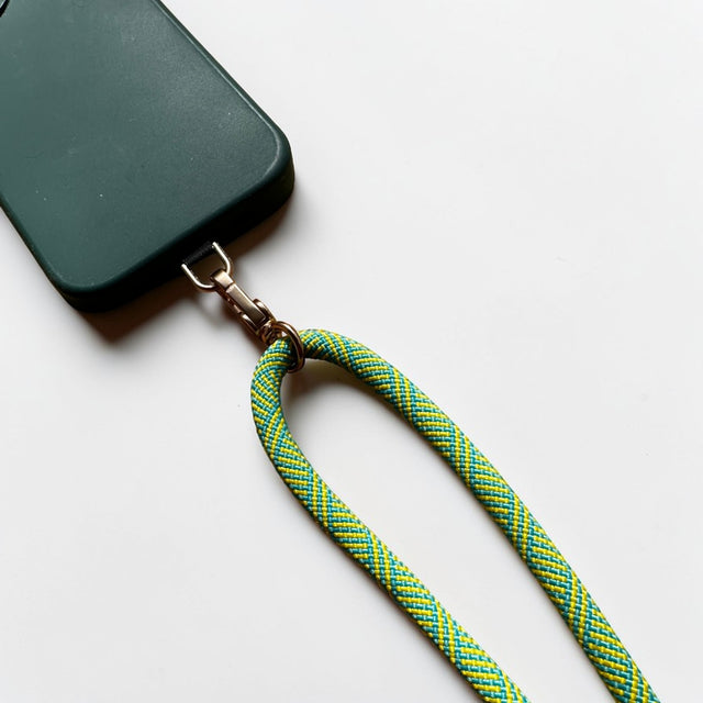 Schlüsselanhänger - Gelb - Türkis