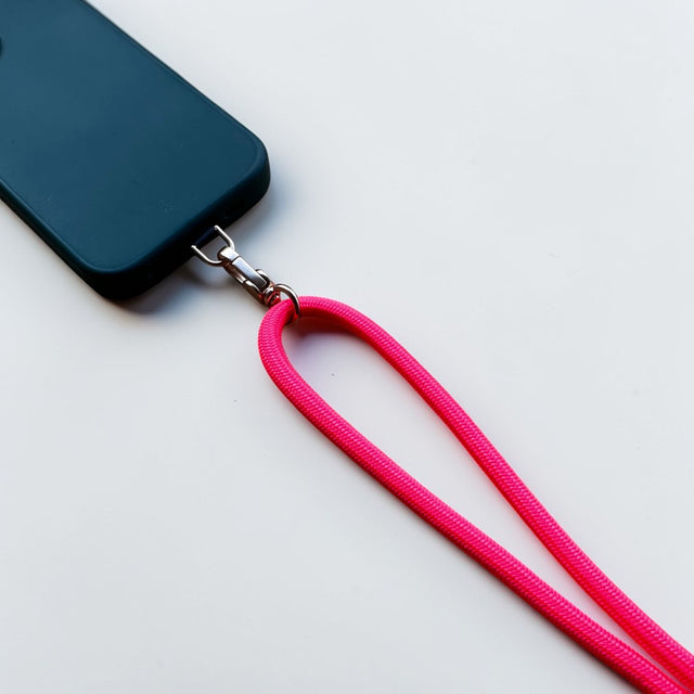 Schlüsselanhänger Neonpink