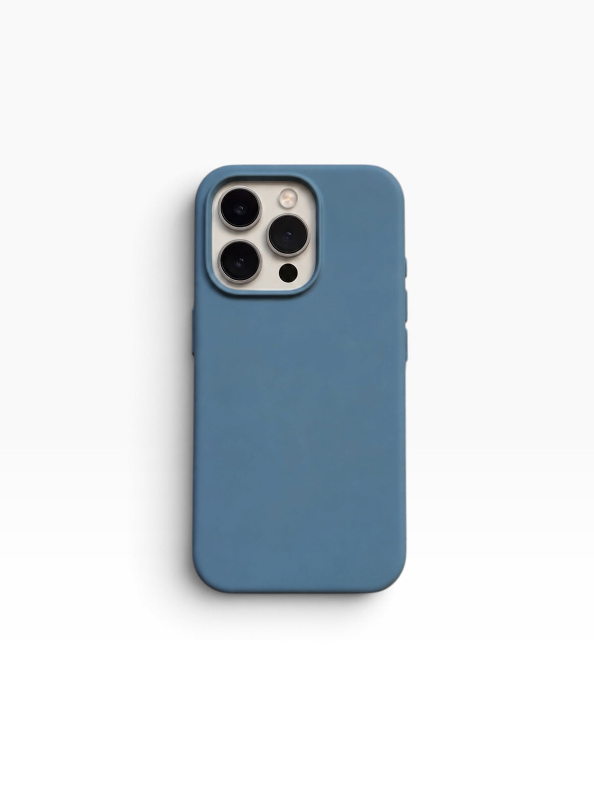 Handyhülle 'NOVA' aus Silikon - Taubenblau -  IPhone 15 Pro, 16 Pro, 17 Pro, 18 Pro