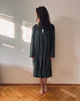 KIMONO - DUNKELGRÜN