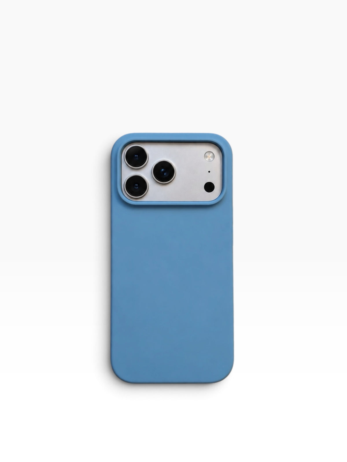 Handyhülle 'NOVA' aus Silikon - Taubenblau -  IPhone 15 Pro, 16 Pro, 17 Pro, 18 Pro