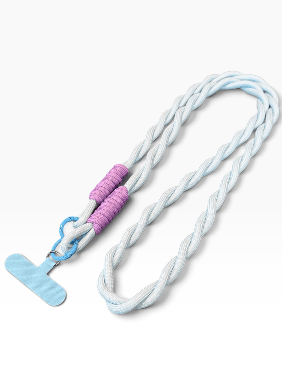 Lange Handykette 'LOLA' - Hellblau