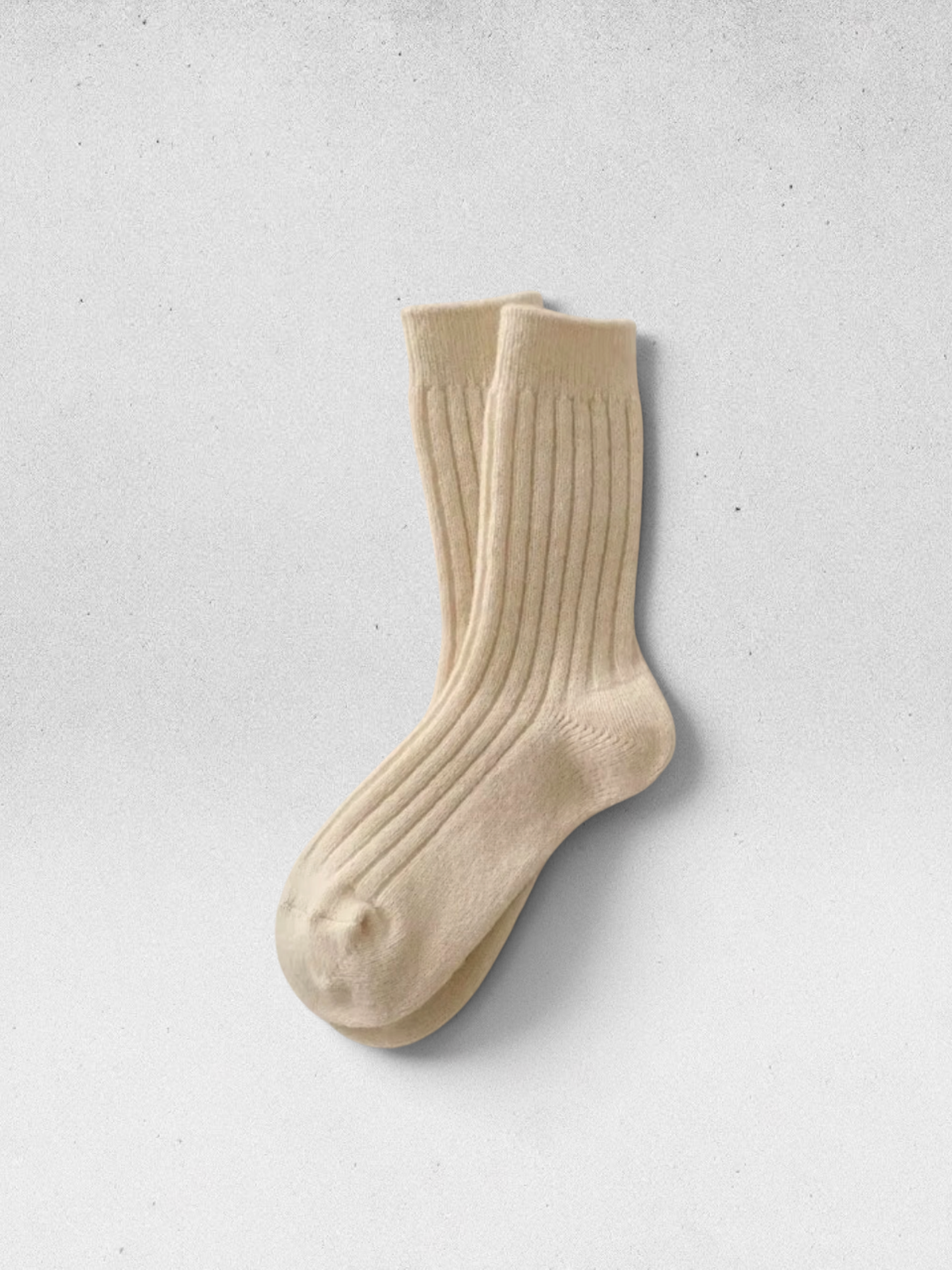 Wollsocken 'SOLA' - Beige