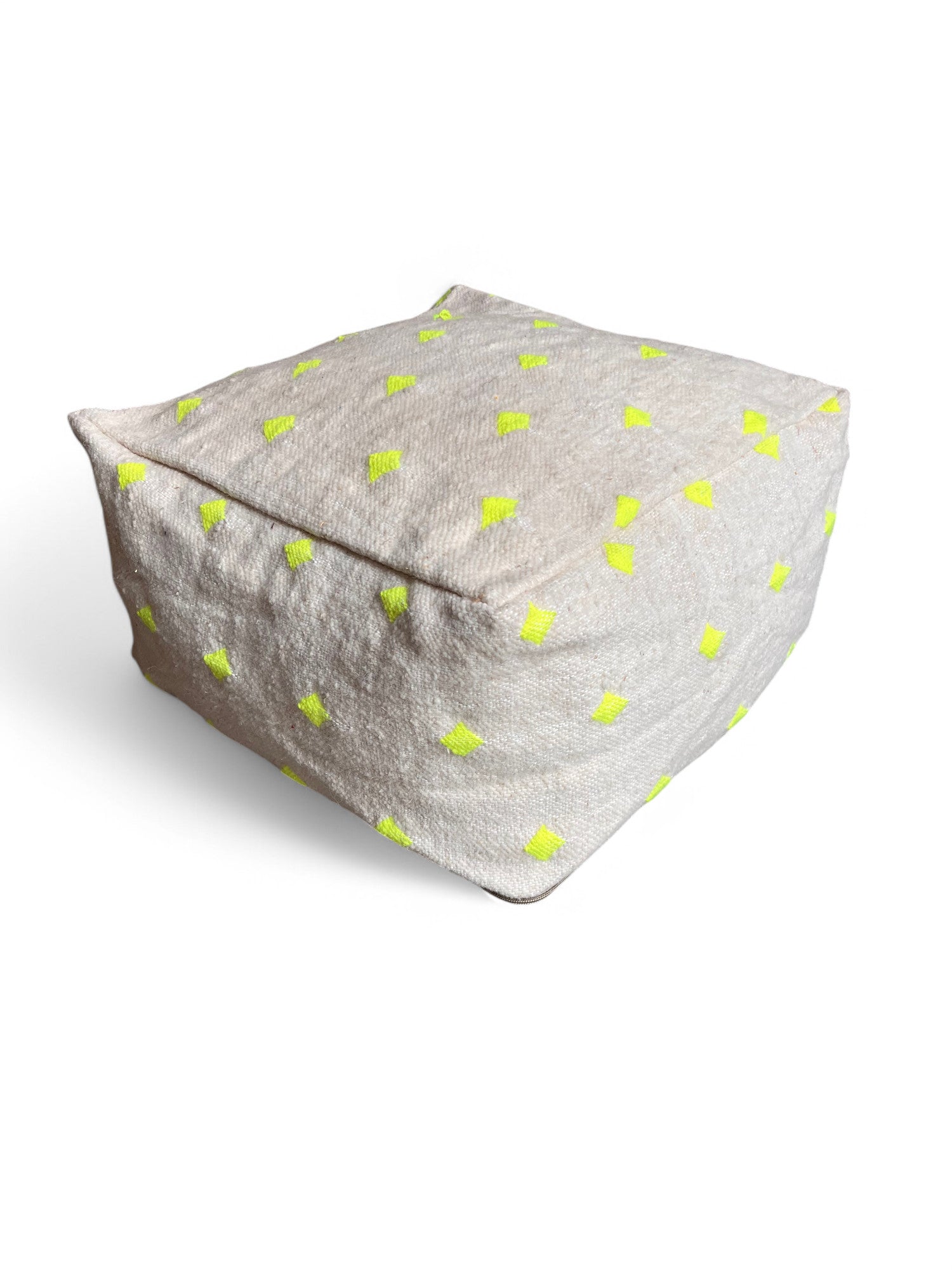 Kleines Bodenkissen - Mona Mini Neongelb