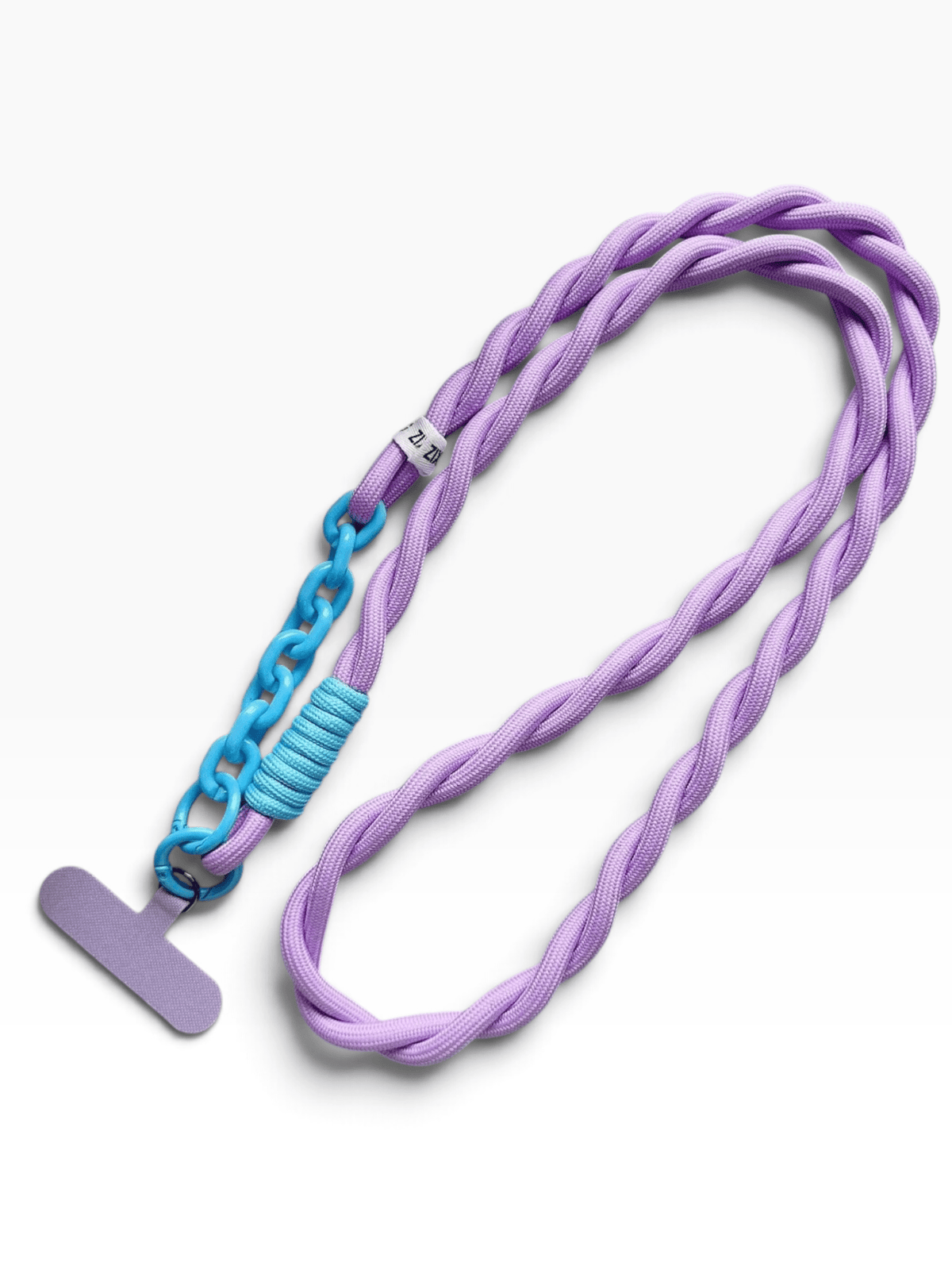 Lange Handykette 'LOLA' - Blau-Lila
